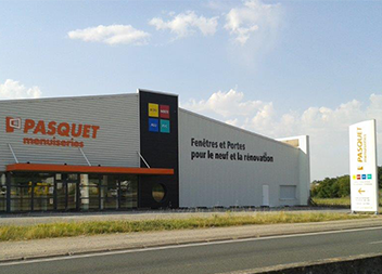 Agence Pasquet Menuiseries Angers 49 extérieur
