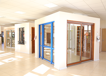 Agence Pasquet Menuiseries Abbeville 80 portes d'enêtres et baies vitrées intérieur