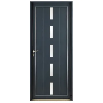 Porte d'entrée Mixte bois/alu Alcor extérieur aluminium
