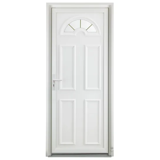 Porte d'entrée PVC Pasquet Aubade blanc