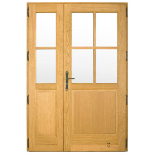 Porte d'entrée Bois Pasquet Aubrière Petits bois et semi fixes intérieur