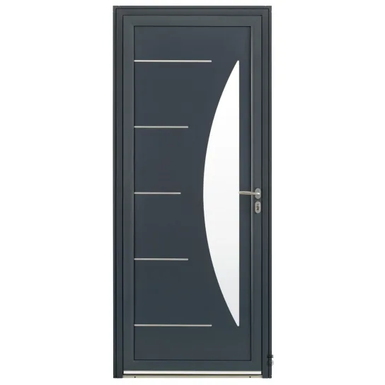 Porte d'entrée aluminium Pasquet Aurore extérieur