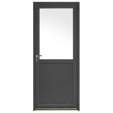 Porte d'entrée Mixte Pasquet Blason bois aluminium