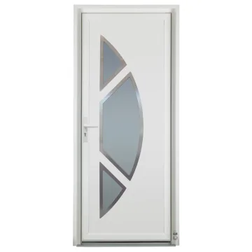 Porte d'entrée PVC Pasquet Celsius blanc