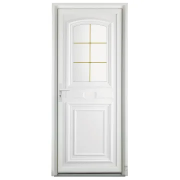 Porte d'entrée PVC Pasquet Concerto blanc