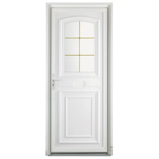 Porte d'entrée PVC Pasquet Concerto blanc