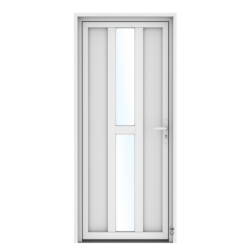 Porte d'entrée PVC Pasquet Colombo blanc