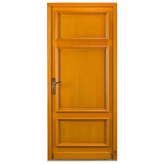 Porte d'entrée Bois Pasquet Dampierre Moabi extérieur
