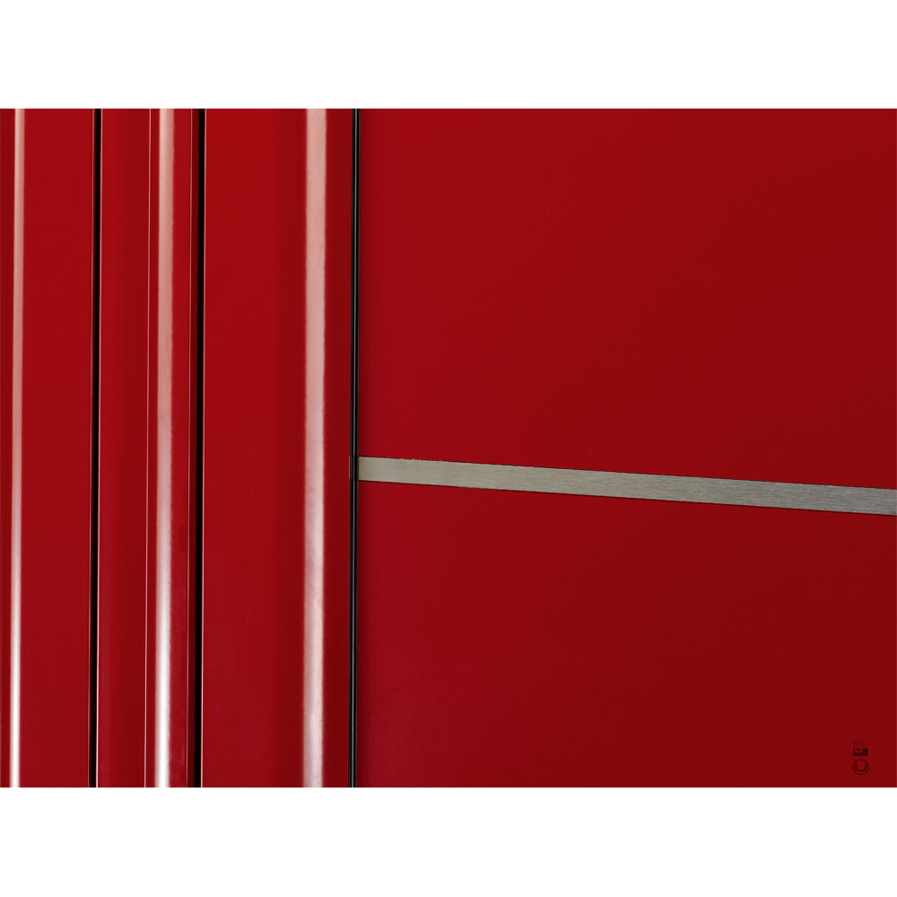 Porte d'entrée Mixe Pasquet Eridan bois alu intérieur zoom