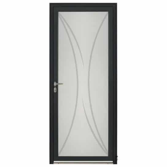 Porte d'entrée Aluminium Pasquet Initiale Vitrage Khi