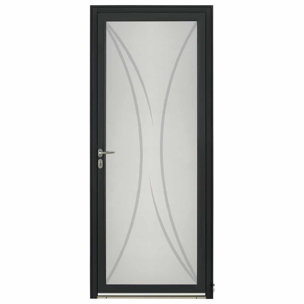 Porte d'entrée Aluminium Pasquet Initiale Vitrage Khi