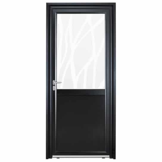 Porte d'entrée Aluminium Pasquet Instinct Vitrage lianes