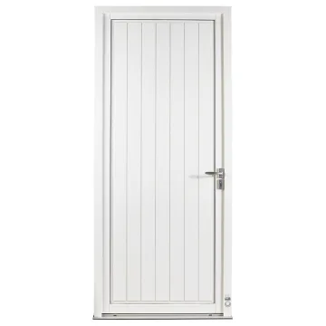 Porte de service Bois Pasquet Lorraine sapelli blanc