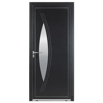 Porte-dentrée-aluminium-alu-Albédo-Noir