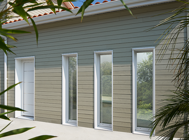 Fenêtre PVC 1 vantail Saison Fenêtre PVC Blanc Pasquet Menuiseries et porte entree aluminium atmosphère blanc