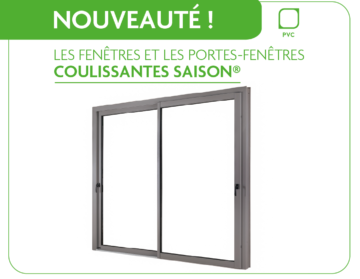 Nouveau coulissant PVC