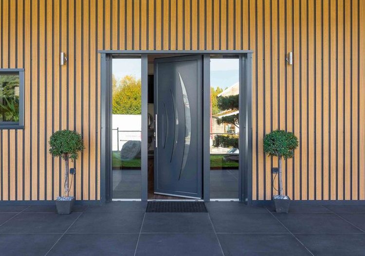 mise en avant - Porte aluminium - Azur - Pasquet menuiseries