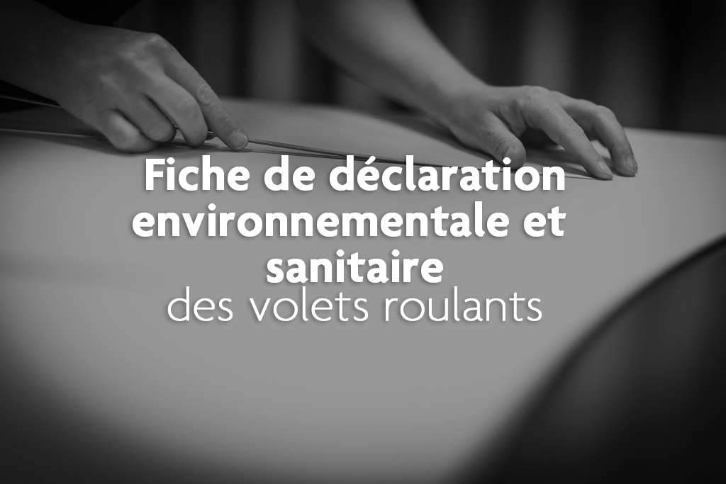 Fdes menuiseries volets roulants