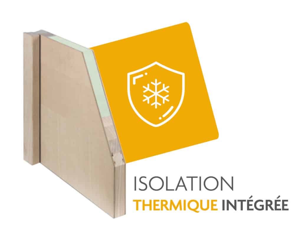 Isolation thermique intégrée