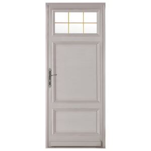 Porte entrée bois - pasquet menuiseries - Buzay