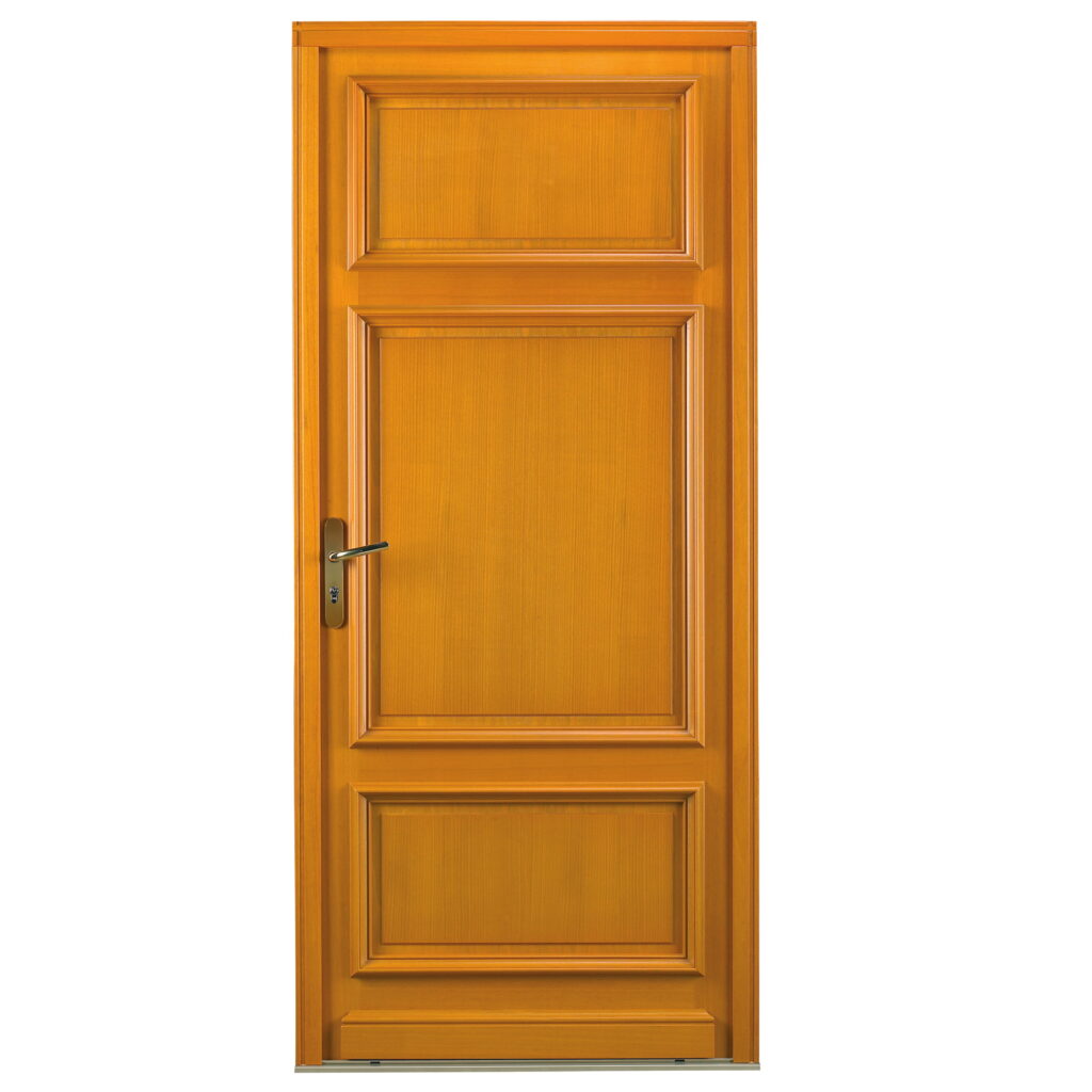 Porte entrée bois - pasquet menuiseries - Dampierre 3