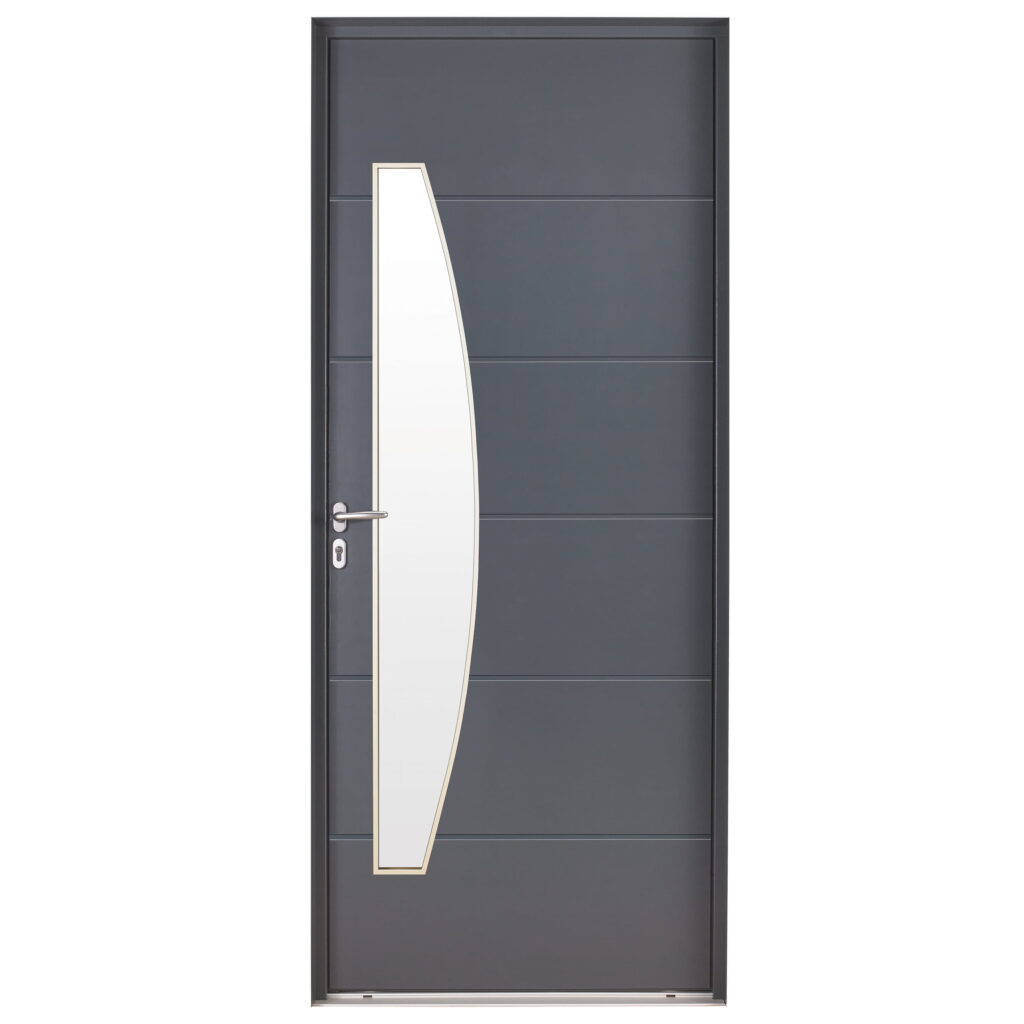 Porte entrée bois - pasquet menuiseries - Parabole