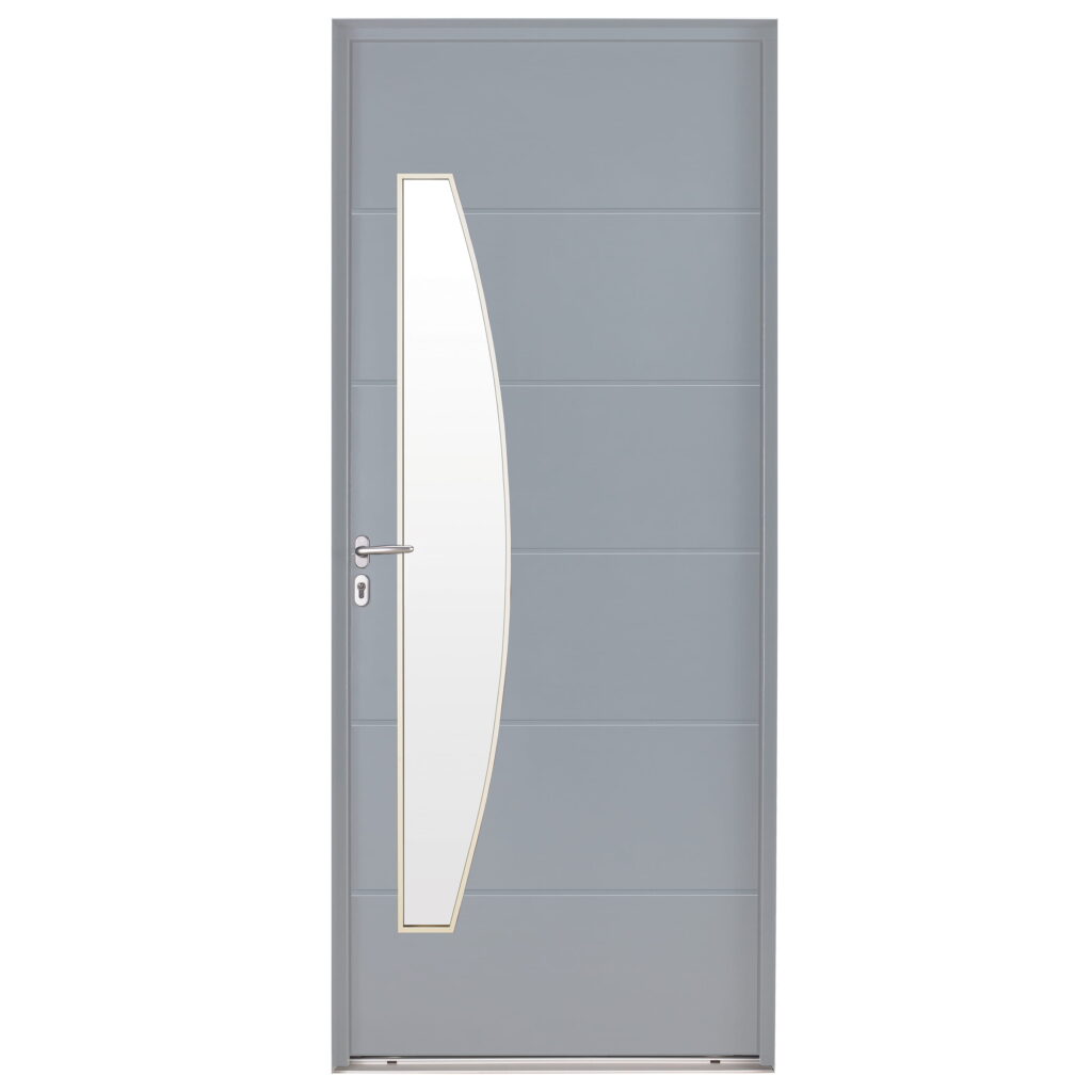Porte entrée bois - pasquet menuiseries -Parabole 2
