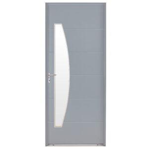 Porte entrée bois - pasquet menuiseries -Parabole 2