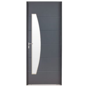 Porte entrée bois - pasquet menuiseries - Parabole