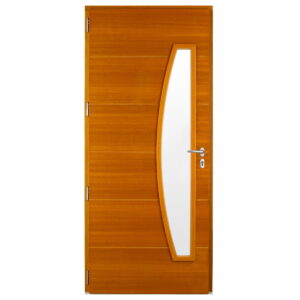 Porte entrée bois - pasquet menuiseries - Parabole 4