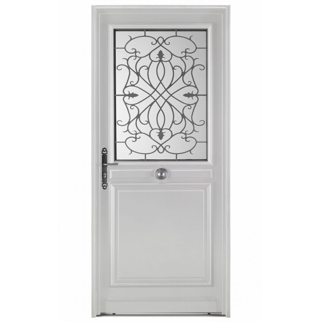 Porte entrée bois - pasquet menuiseries - Picotière