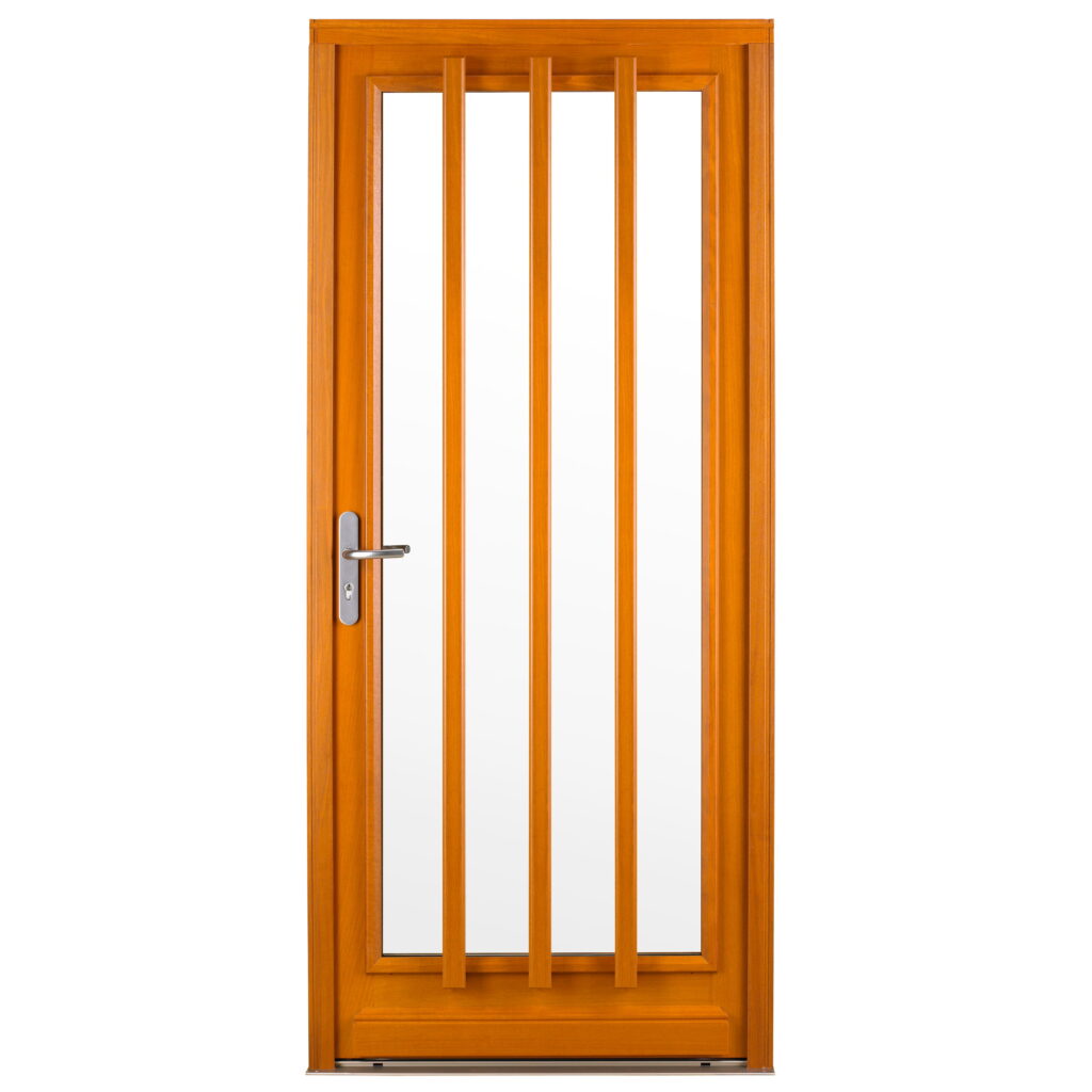 Porte entrée bois - pasquet menuiseries - Rigny