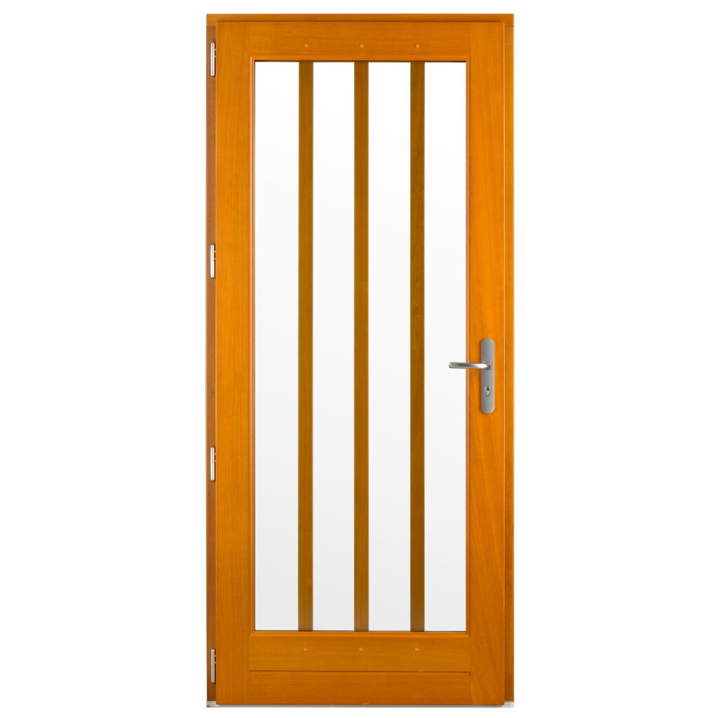 Porte entrée bois - pasquet menuiseries - Rigny 2