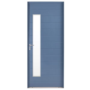 Porte entrée bois - pasquet menuiseries - Sécante