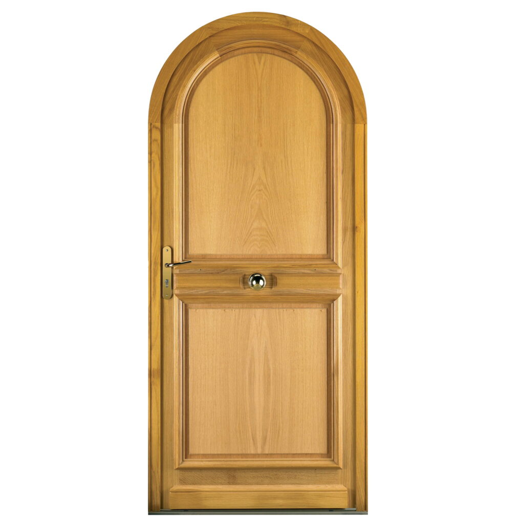 Porte entrée bois - pasquet menuiseries - Valois