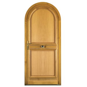 Porte entrée bois - pasquet menuiseries - Valois