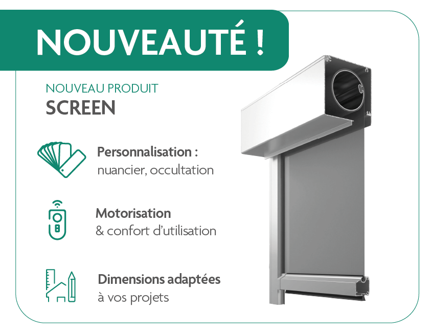 Nouveauté screen Pasquet menuiseries