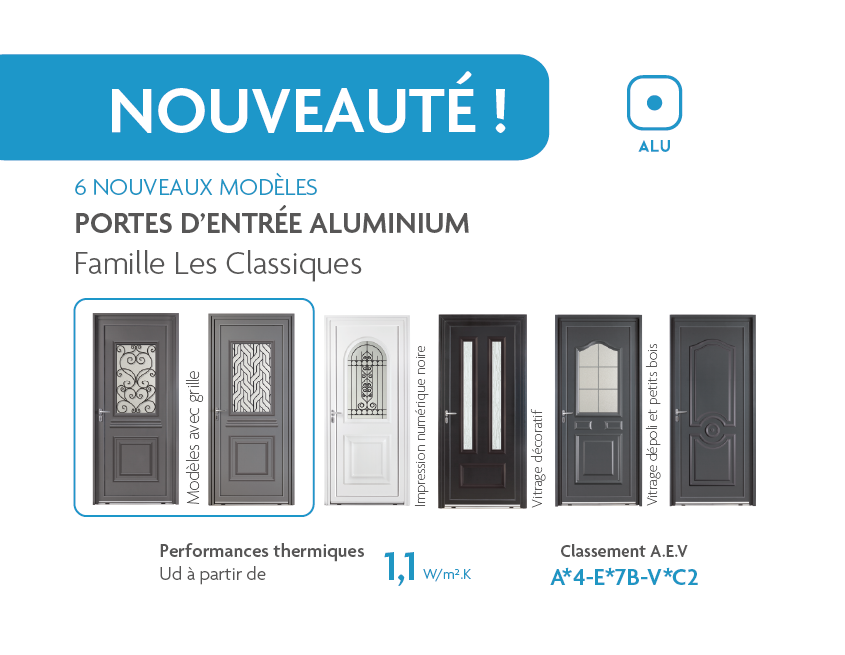 Nouvelles PE alu classiques - SITE