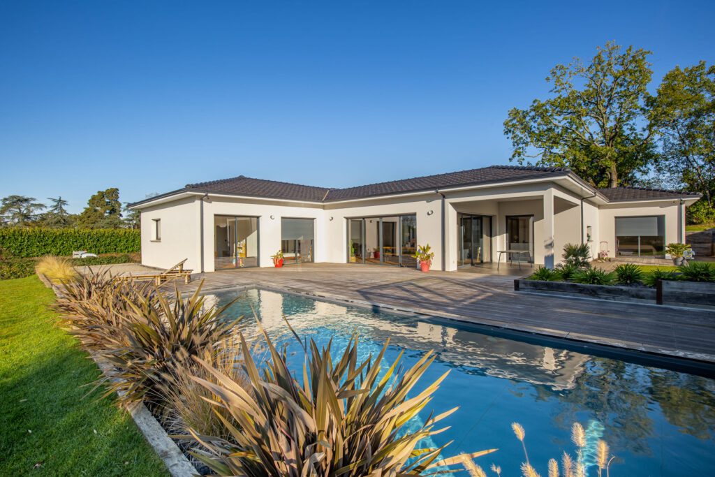 Portes-fenêtres coulissantes 4 vantaux - aluminium